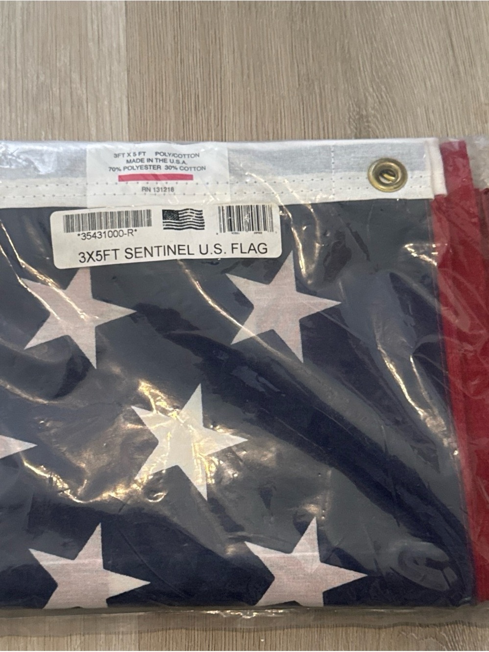 3x5 ft U.S. Flag - Blue, White & Red